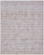 9' X 12' Camel Striped Hand Loomed Area Rug