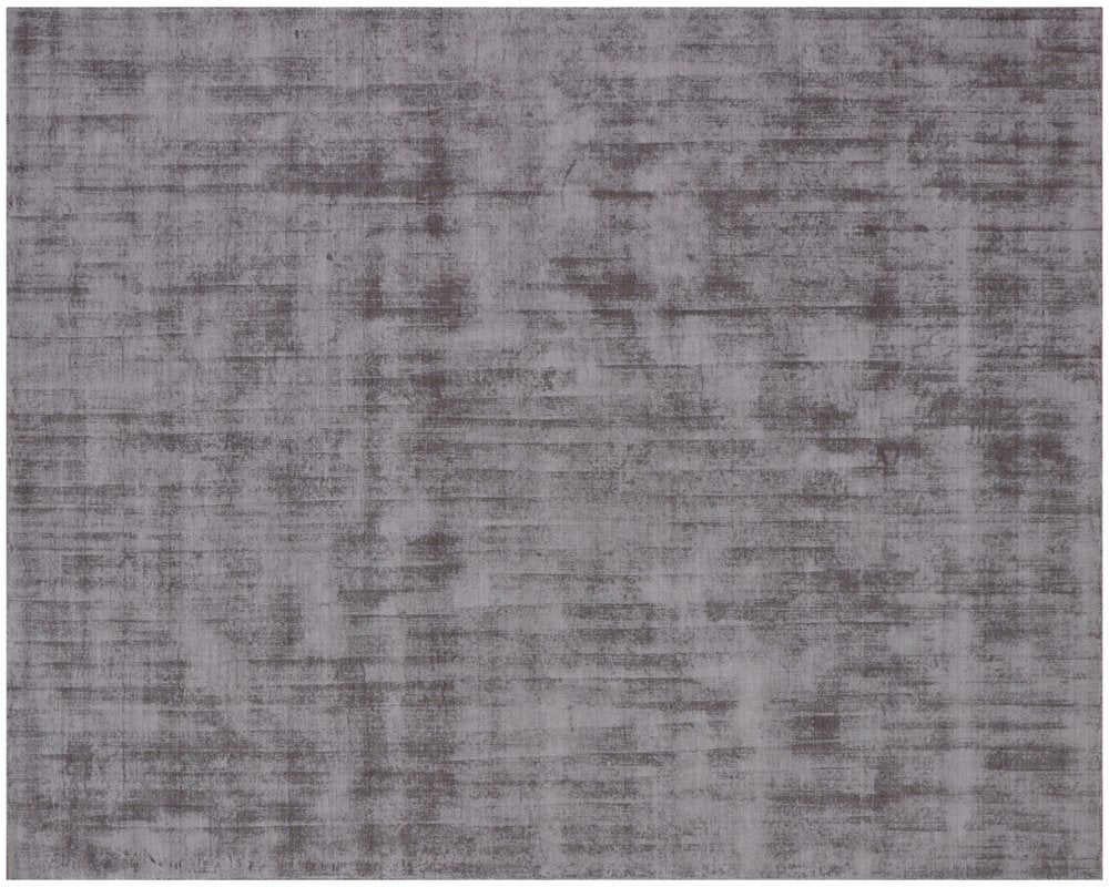 9' X 12' Dark Brown Hand Loomed Area Rug