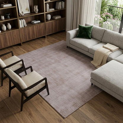 8' X 10' Camel Hand Loomed Area Rug