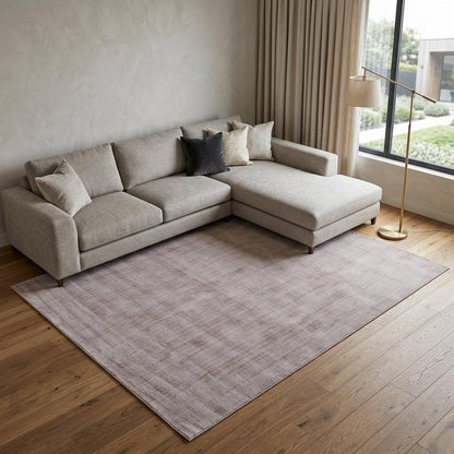 9' X 12' Camel Hand Loomed Area Rug