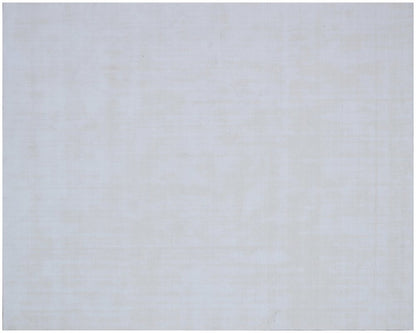 9' X 12' Ivory Hand Loomed Area Rug