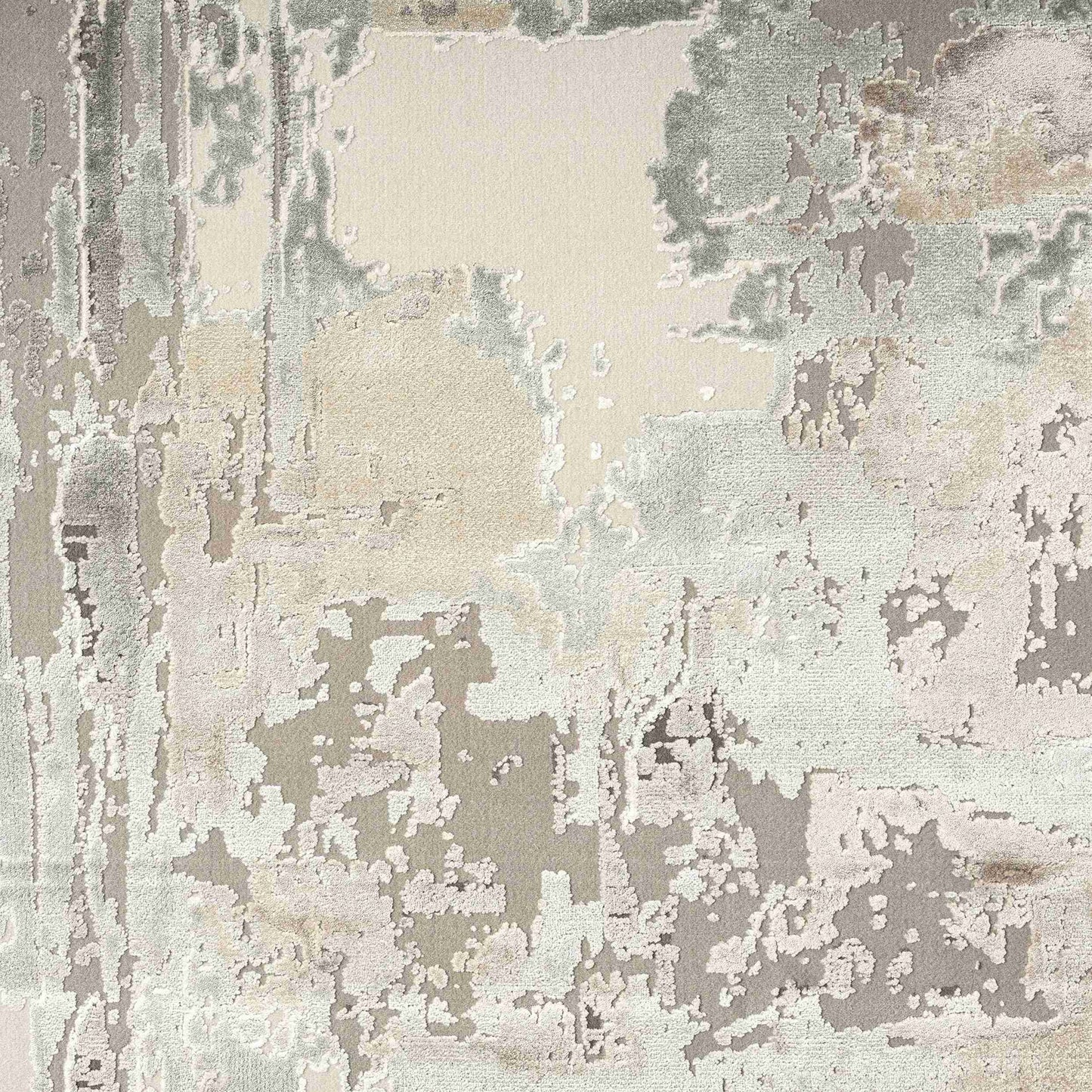 4' X 6' Beige and Gray Abstract Area Rug