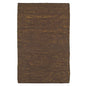 9' X 12' Brown Damask Hand Woven Area Rug