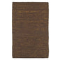 9' X 12' Brown Damask Hand Woven Area Rug