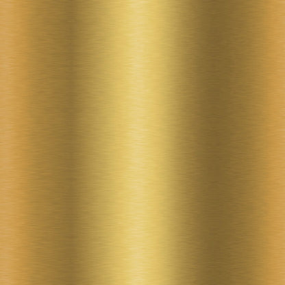 48" Clear And Gold Glass And Iron Sled Base Round Top Dining Table