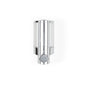 Silver Heavy Duty Plastic Wall Mount Soap Dispenser