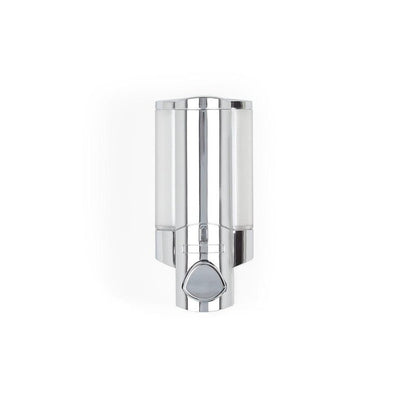 Silver Heavy Duty Plastic Wall Mount Soap Dispenser