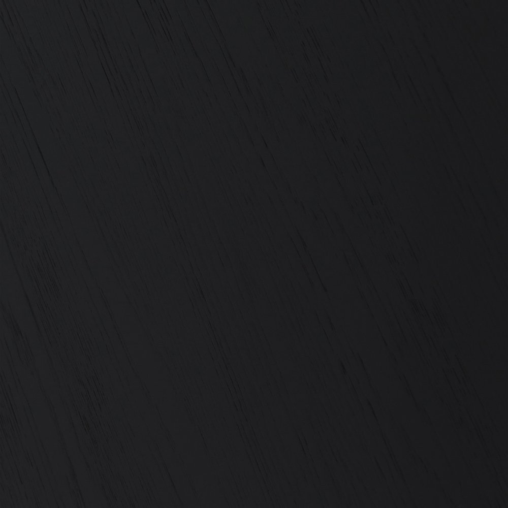 Five Piece Black Oval Dining Set with Four Chairs