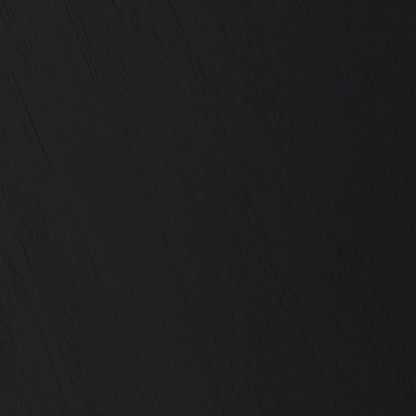 Five Piece Black Oval Dining Set with Four Chairs