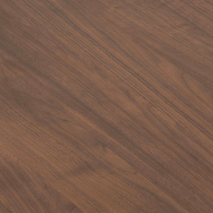 Six Piece Brown and Black Round Dining Set with Four Chairs and Sideboard