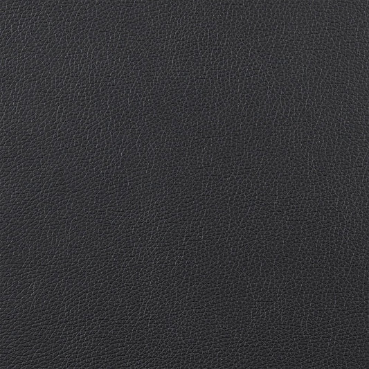 Seven Piece Black Oval Dining Set with Six Chairs