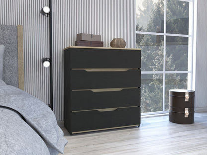 California Drawer Dresser with Four Spacious Drawers and Superior Top | Elegant Storage Solution