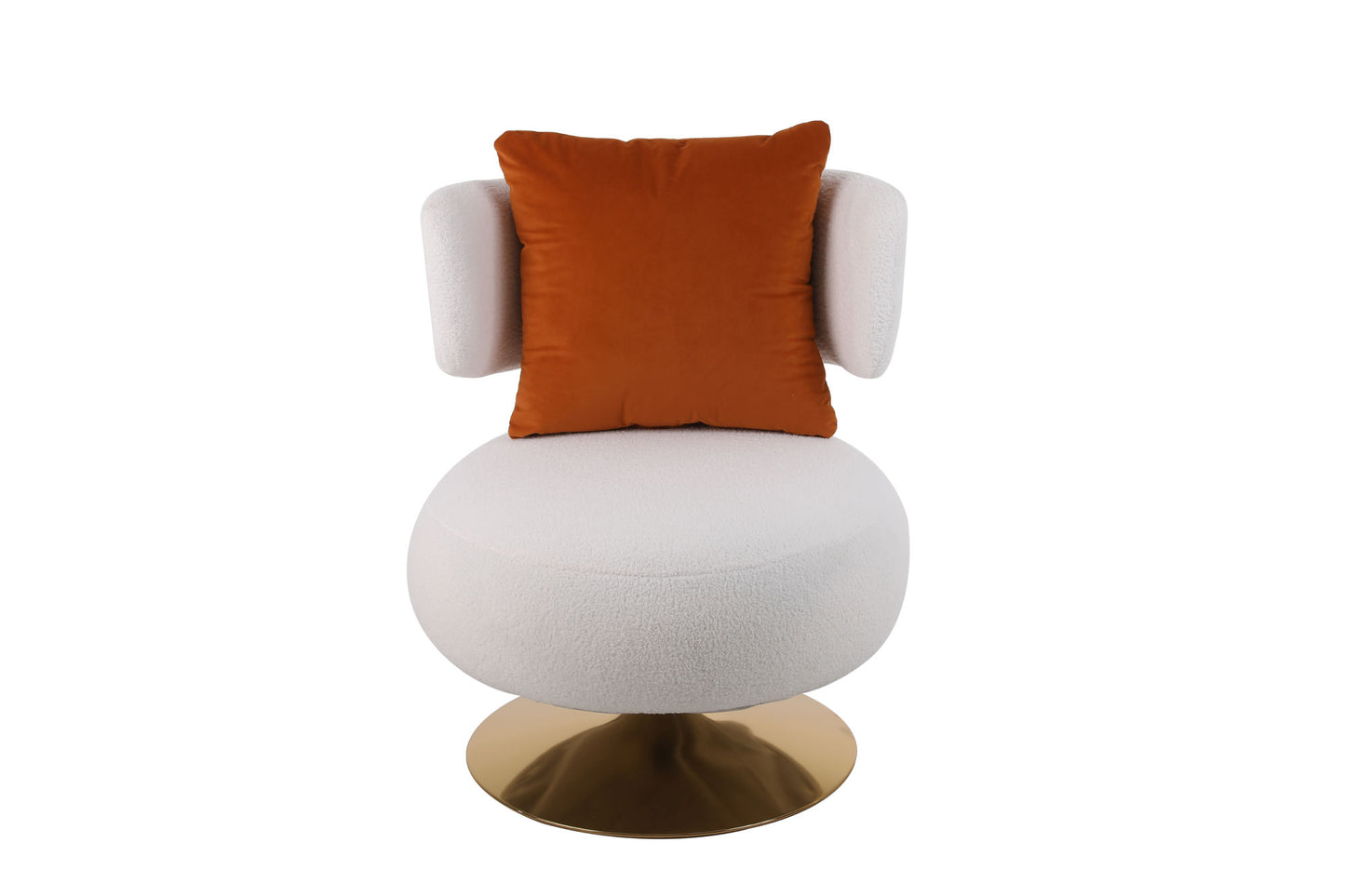 Swivel Accent Chair Armchair | Round Barrel Chair