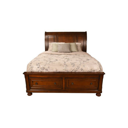 Baltimore Bedroom Set - Dark Walnut Finish, Elegant & Casual Style