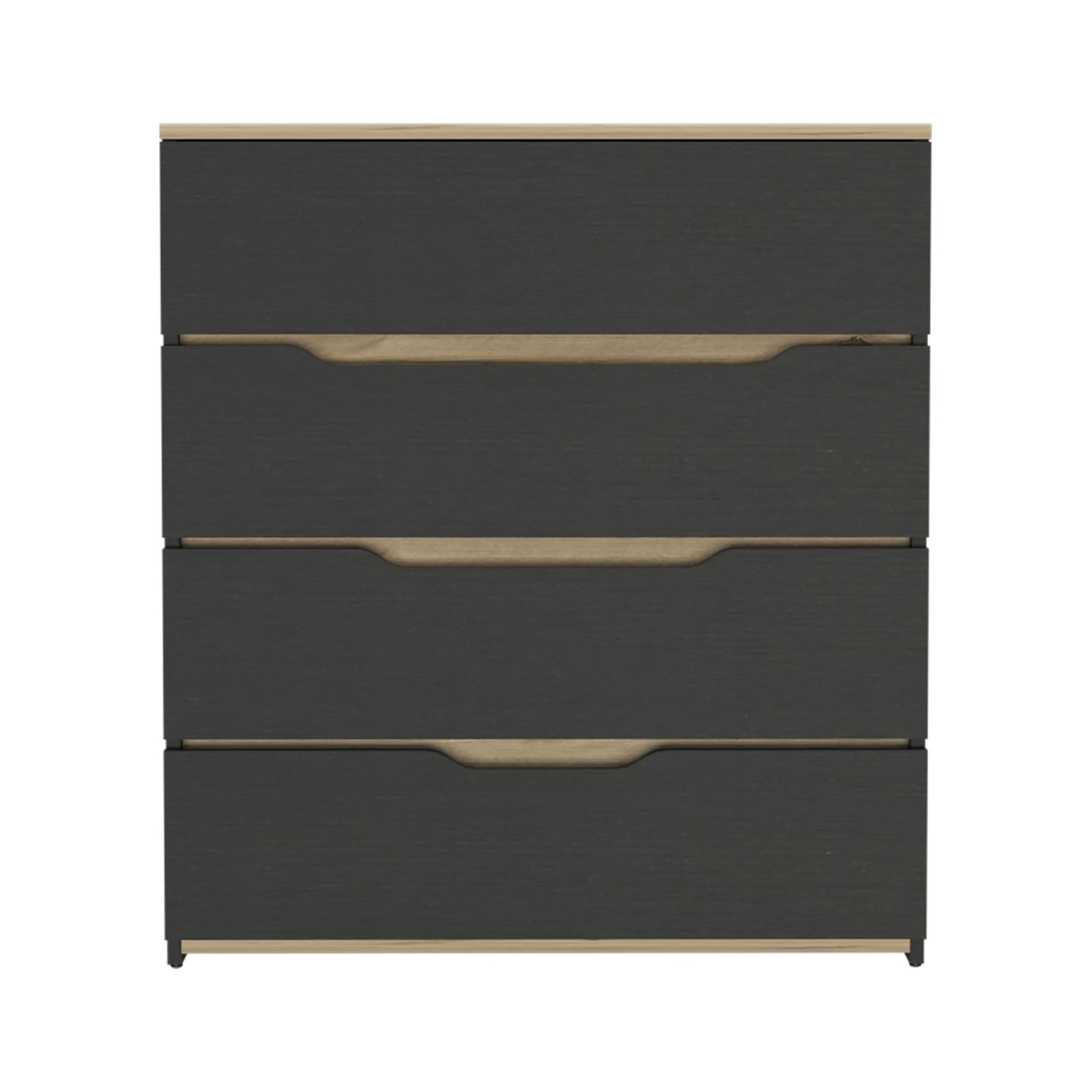 California Drawer Dresser with Four Spacious Drawers and Superior Top | Elegant Storage Solution