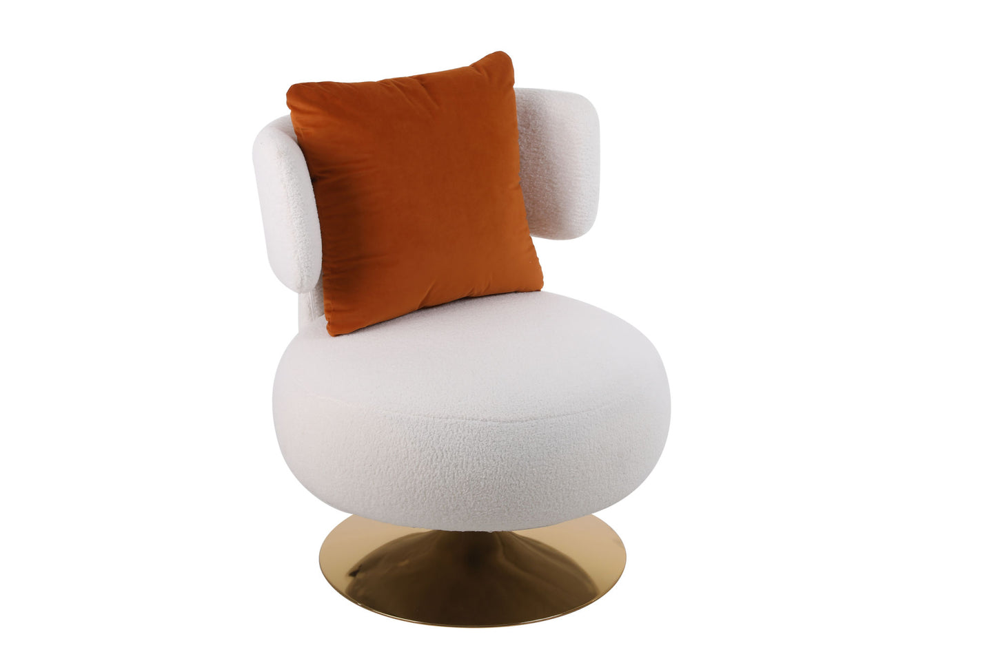 Swivel Accent Chair Armchair | Round Barrel Chair