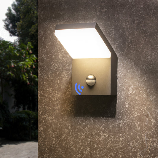 Outdoor LED Wall Light with Motion Sensor - Wall Sconce Lamp