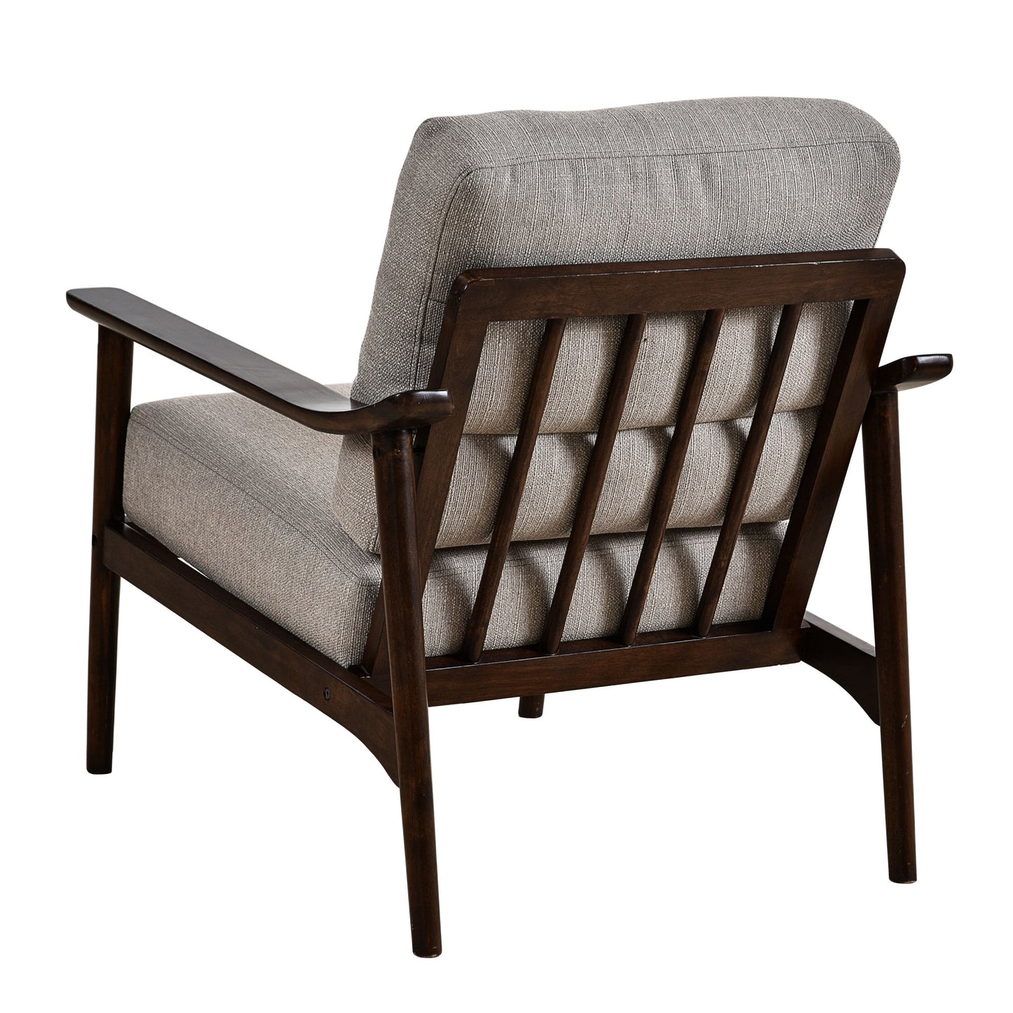 Home Accent Chair - Mid-Century Modern Upholstered Lounge Arm Chair