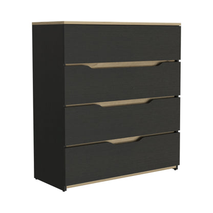 California Drawer Dresser with Four Spacious Drawers and Superior Top | Elegant Storage Solution