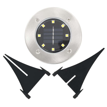 Solar Ground Lights - 8 pcs LED Lights