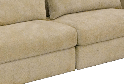 Luxurious Modular Sofa with Kiln-Dried Hardwood Frame & Unbleached Linen