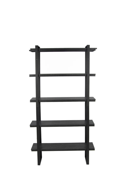 5-Layer Metal Shelf Bookshelf - 5-Tier Storage Shelf & Bookcase