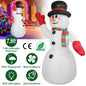 7.9FT Christmas Inflatable Giant Snowman | Snowman Decoration