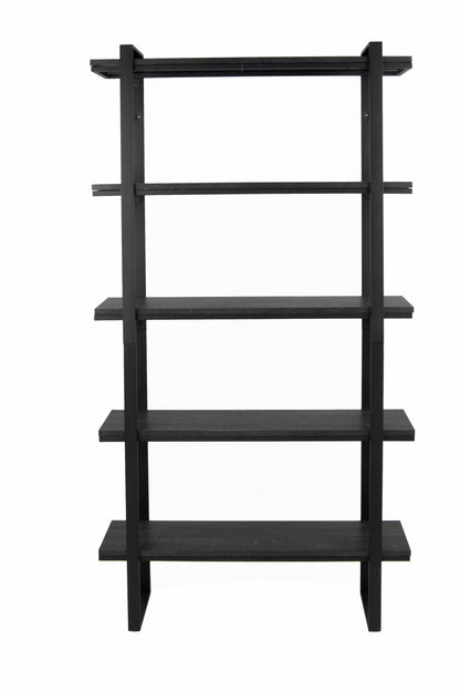 5-Layer Metal Shelf Bookshelf - 5-Tier Storage Shelf & Bookcase