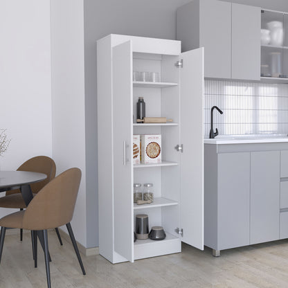 Nepal Pantry Cabinet - Space-Efficient 2-Door Design