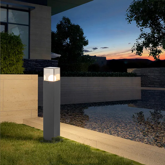 Landscape Path Lights with E26 Bulb Base - Modern Wired Pathway & Driveway Lights