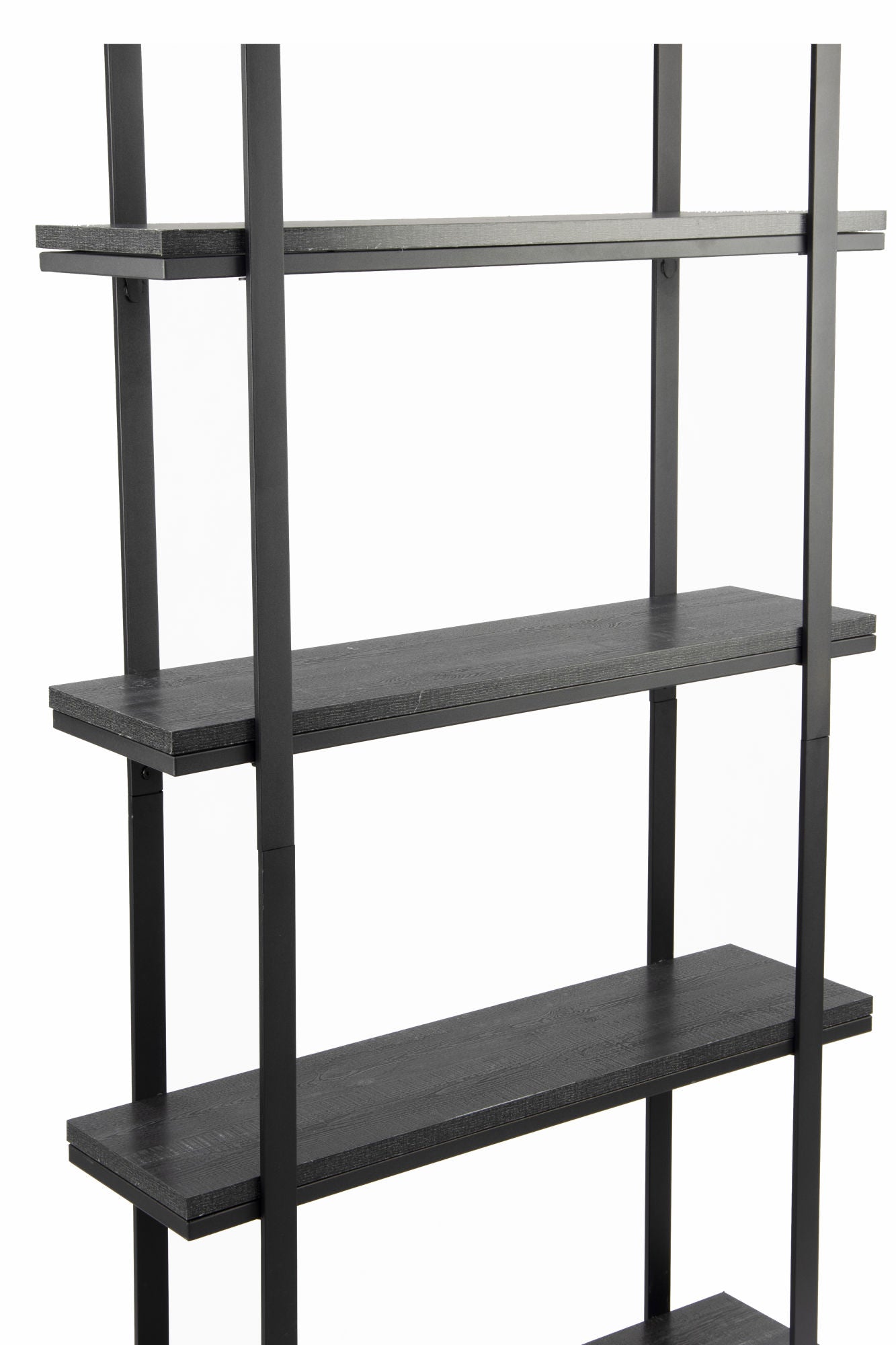 5-Layer Metal Shelf Bookshelf - 5-Tier Storage Shelf & Bookcase